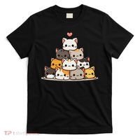 Cat Cute Cats Anime Kawaii T-Shirt thumb 0