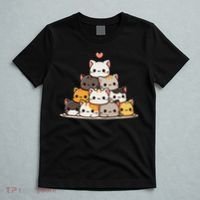 Cat Cute Cats Anime Kawaii T-Shirt thumb 5