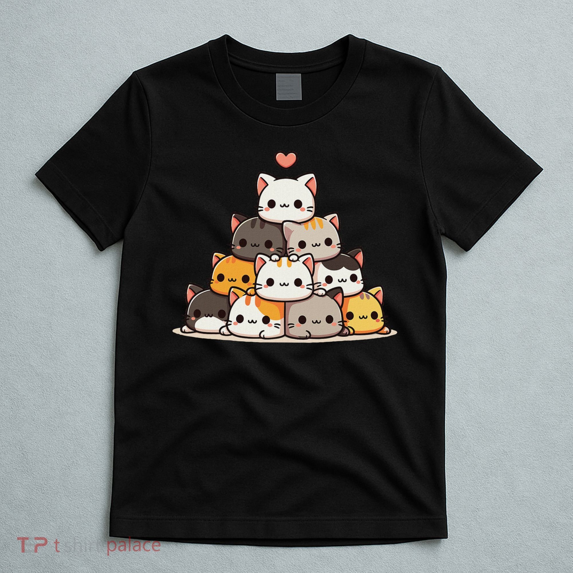 Cat Cute Cats Anime Kawaii T-Shirt