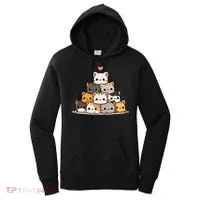 Cat Cute Cats Anime Kawaii Women's Hoodie thumb 0