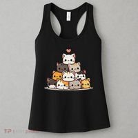 Cat Cute Cats Anime Kawaii Women's Tank Top thumb 3