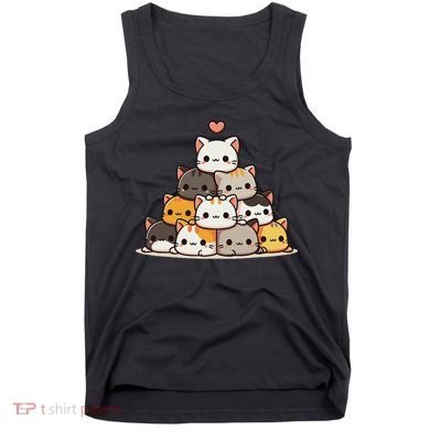 Cat Cute Cats Anime Kawaii Tank Top