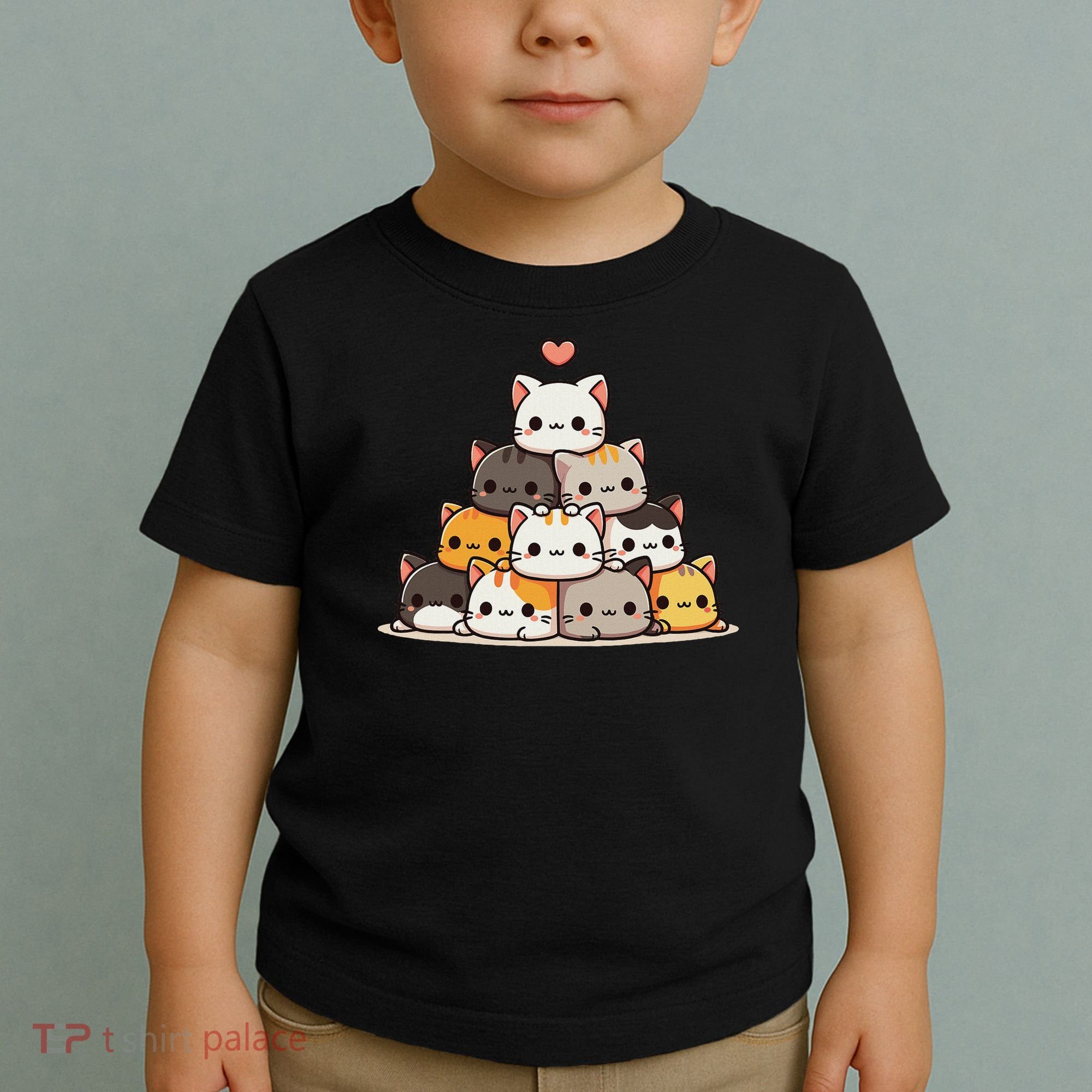 Cat Cute Cats Anime Kawaii Toddler T-Shirt