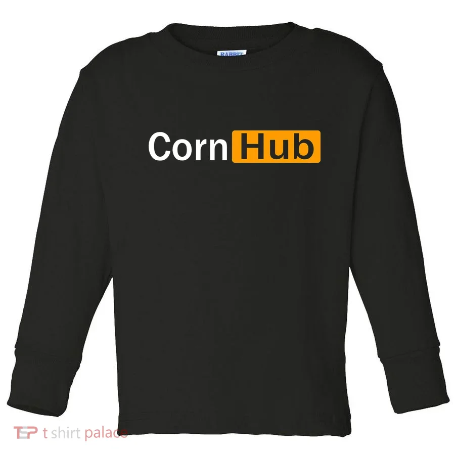Cornhub Cornhole Cornholer Toddler Long Sleeve