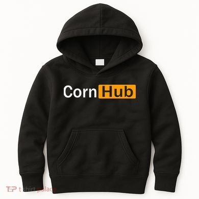 Cornhub Cornhole Cornholer Kids Hoodie