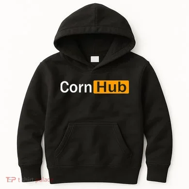 Cornhub Cornhole Cornholer Kids Hoodie