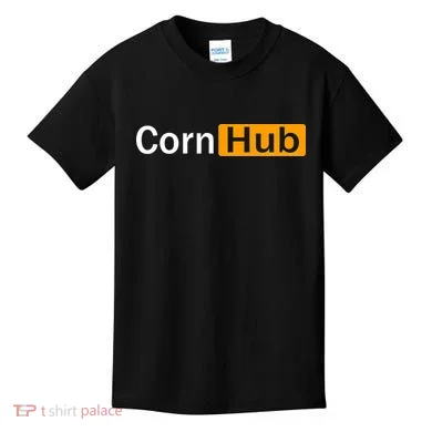Cornhub Cornhole Cornholer Kids T-Shirt