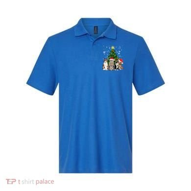 Cute Cat Christmas Tree Cat Lover Xmas Cat Mom Gift Polo