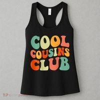 Cool Cousin Club Retro Cousin Matching Family Crew Women's Tank Top thumb 3