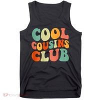 Cool Cousin Club Retro Cousin Matching Family Crew Tank Top thumb 0