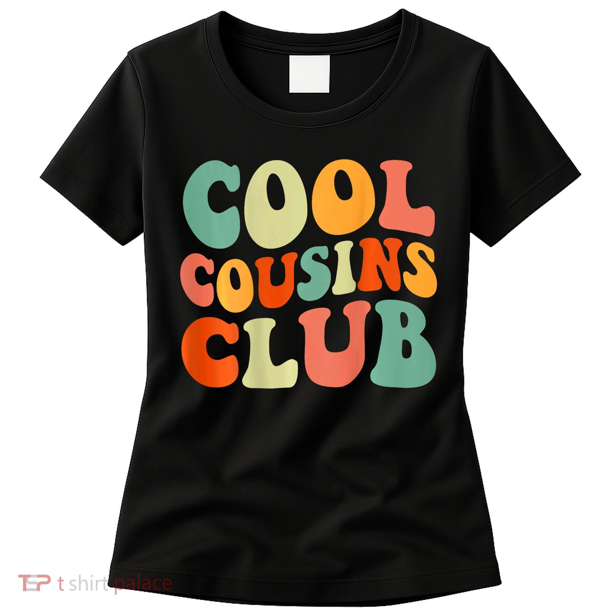 Cool Cousin Club Retro Cousin Matching Family Crew Women's T-Shirt