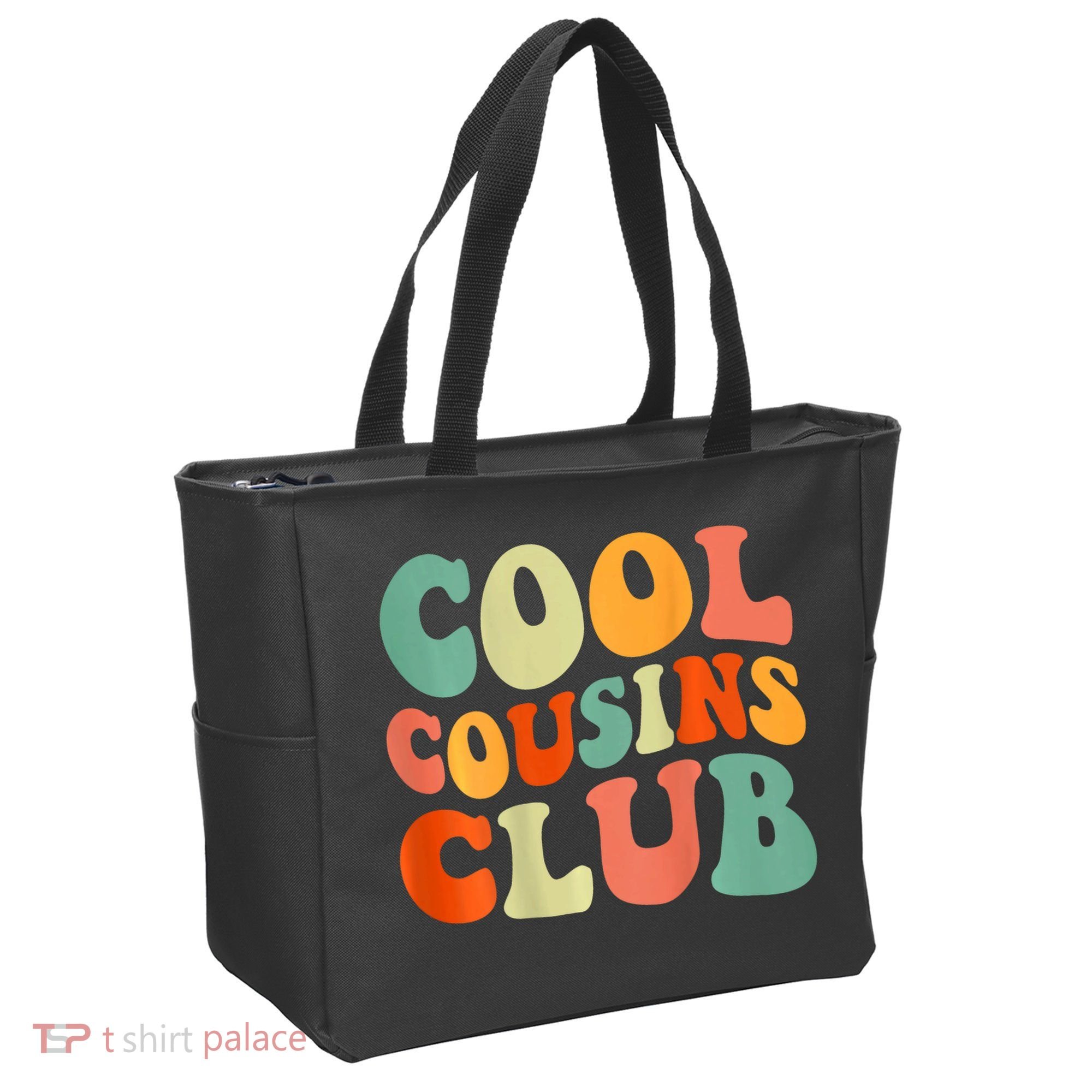 Cool Cousin Club Retro Cousin Matching Family Crew Tote Bag