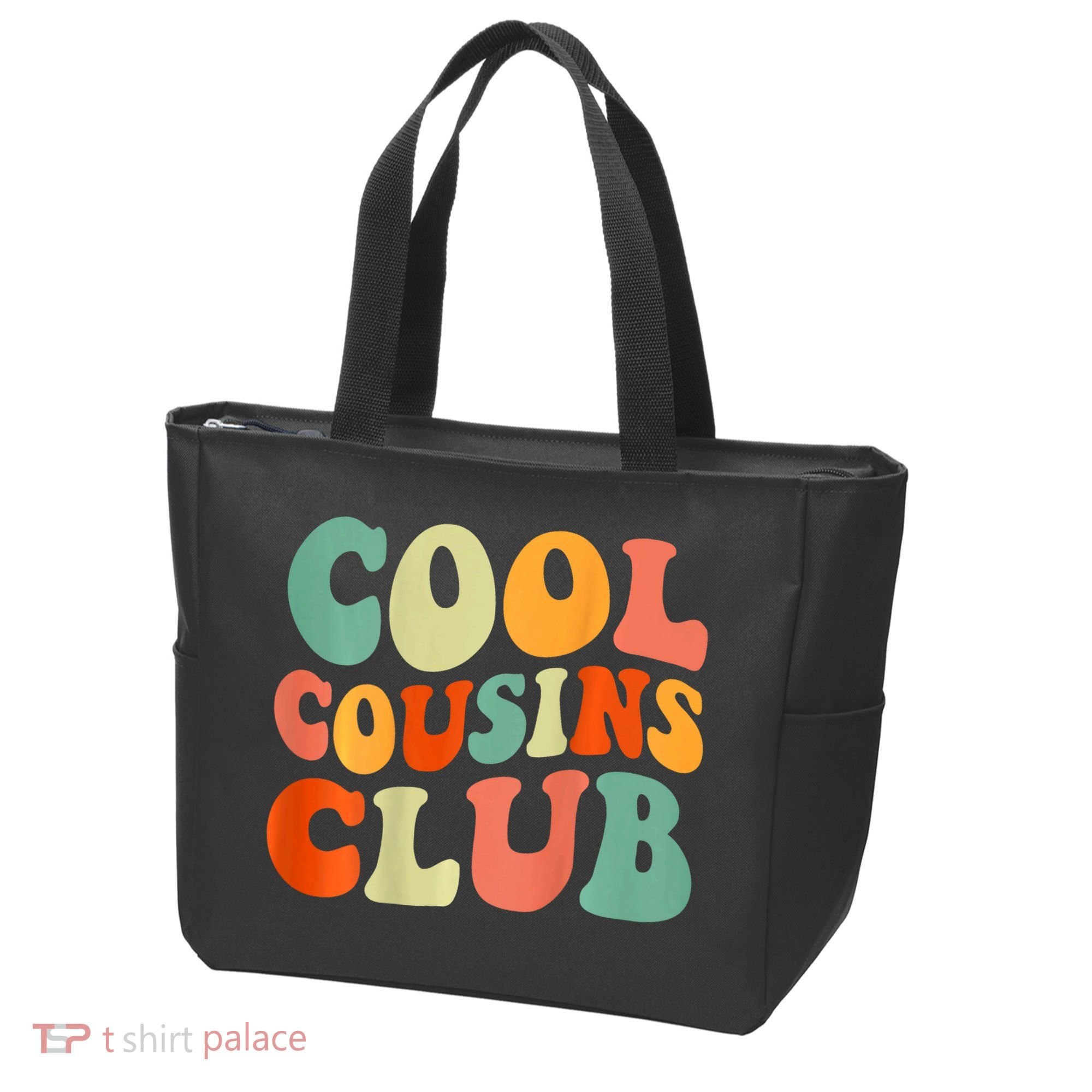 Cool Cousin Club Retro Cousin Matching Family Crew Tote Bag