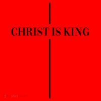 Christian Christianity Christ Is King Jesus Christ Catholic Santa Hat thumb 1