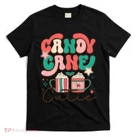 Candy Cane Cutie Festive Graphic T-Shirt thumb 0