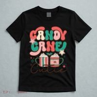 Candy Cane Cutie Festive Graphic T-Shirt thumb 5
