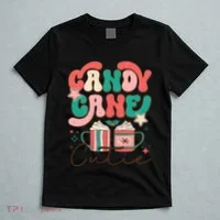 Candy Cane Cutie Festive Graphic T-Shirt thumb 5