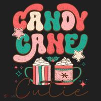 Candy Cane Cutie Festive Graphic Beanie thumb 2