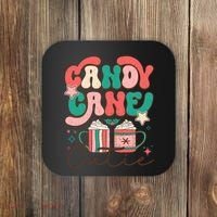 Candy Cane Cutie Festive Graphic Coaster thumb 0
