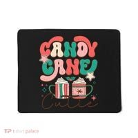 Candy Cane Cutie Festive Graphic Mousepad thumb 0