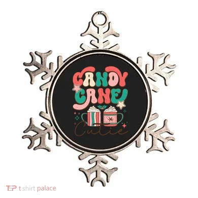 Candy Cane Cutie Festive Graphic Ornament