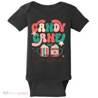 Candy Cane Cutie Festive Graphic Baby Bodysuit thumb 0