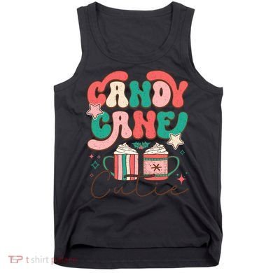 Candy Cane Cutie Festive Graphic Tank Top