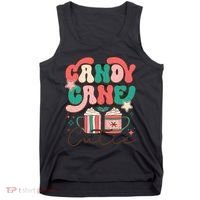 Candy Cane Cutie Festive Graphic Tank Top thumb 0