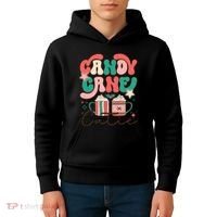 Candy Cane Cutie Festive Graphic Kids Hoodie thumb 4