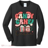 Candy Cane Cutie Festive Graphic Kids Long Sleeve Shirt thumb 0
