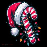 Candy Cane Christmas Lights Holiday Coffee Mug thumb 5
