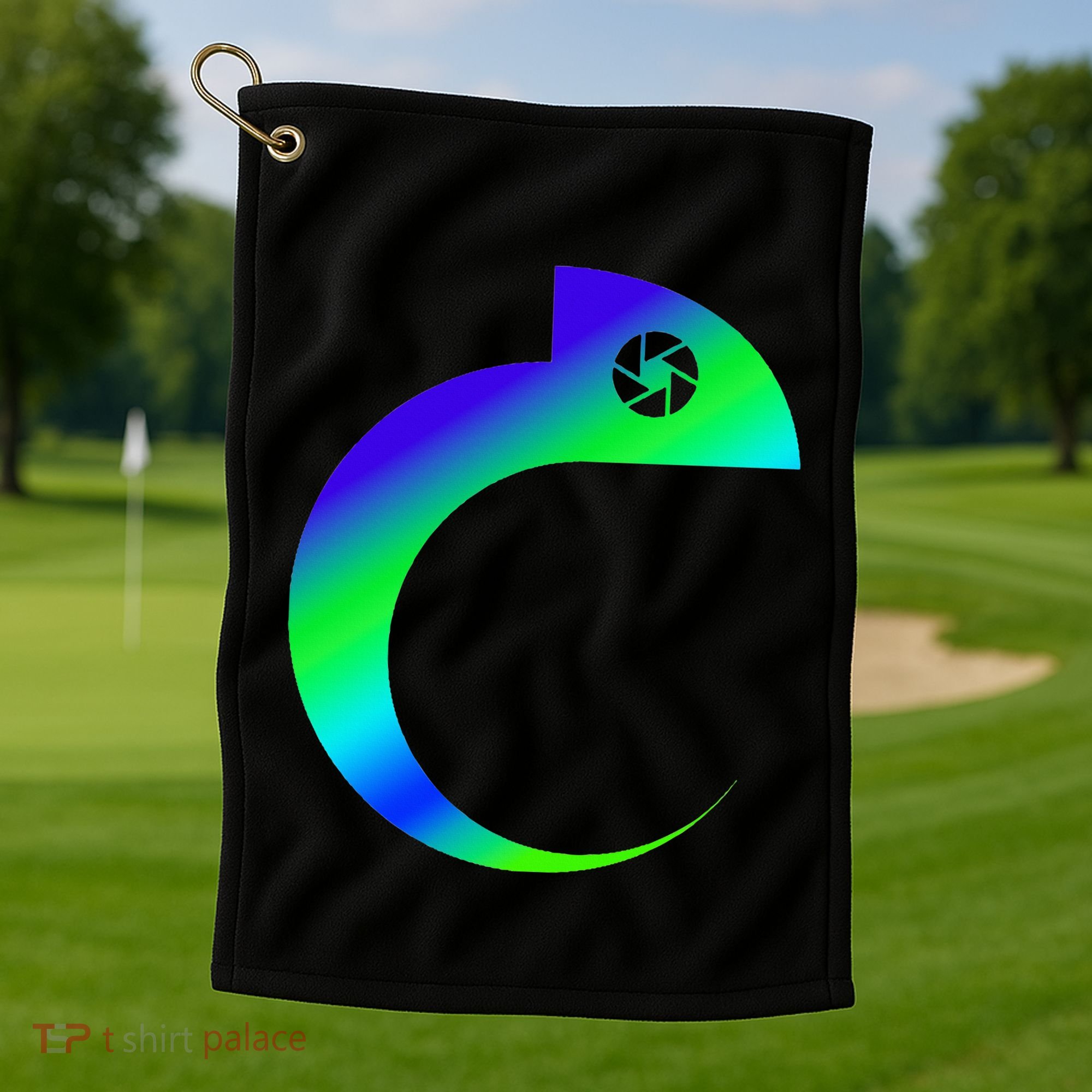 Content Chameleon  Golf Towel
