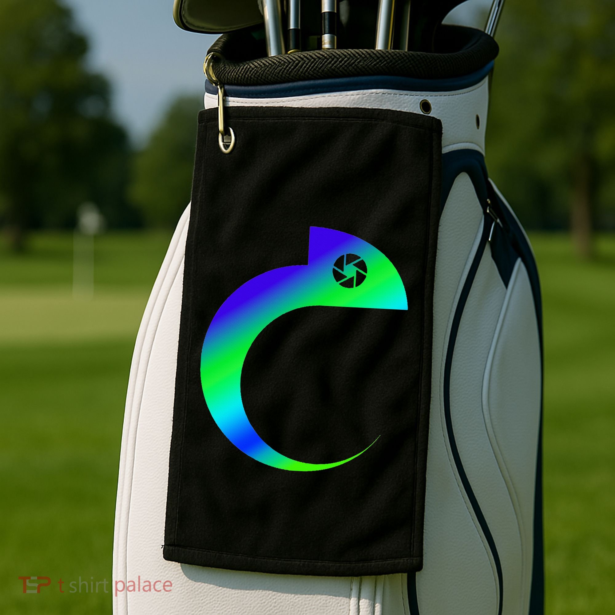 Content Chameleon  Golf Towel