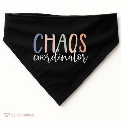 Chaos Coordinator USA-Made Doggie Bandana