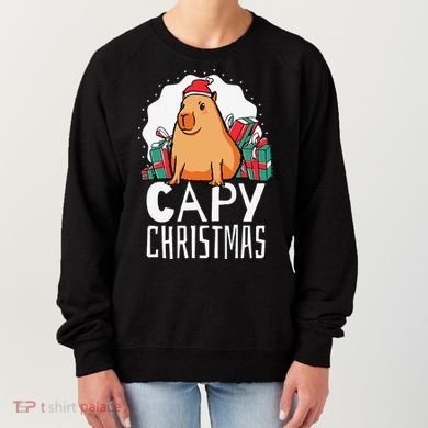 Capy Christmas Capybara Women's Sweatshirt