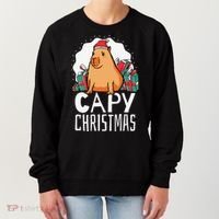 Capy Christmas Capybara Women's Sweatshirt thumb 0