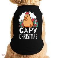 Capy Christmas Capybara Doggie Tank thumb 0