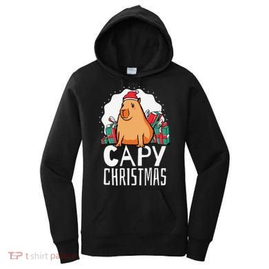 Capy Christmas Capybara Women's Hoodie