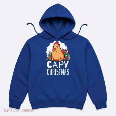 Capy Christmas Capybara Hoodie