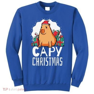 Capy Christmas Capybara Sweatshirt