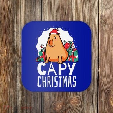 Capy Christmas Capybara Coaster