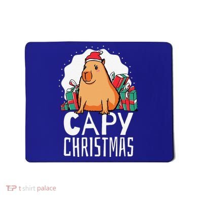 Capy Christmas Capybara Mousepad