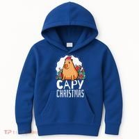 Capy Christmas Capybara Kids Hoodie thumb 0