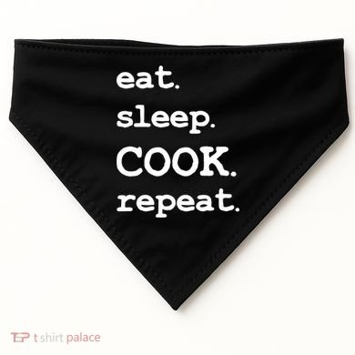 Cook Chef Cooking Culinary Gift USA-Made Doggie Bandana