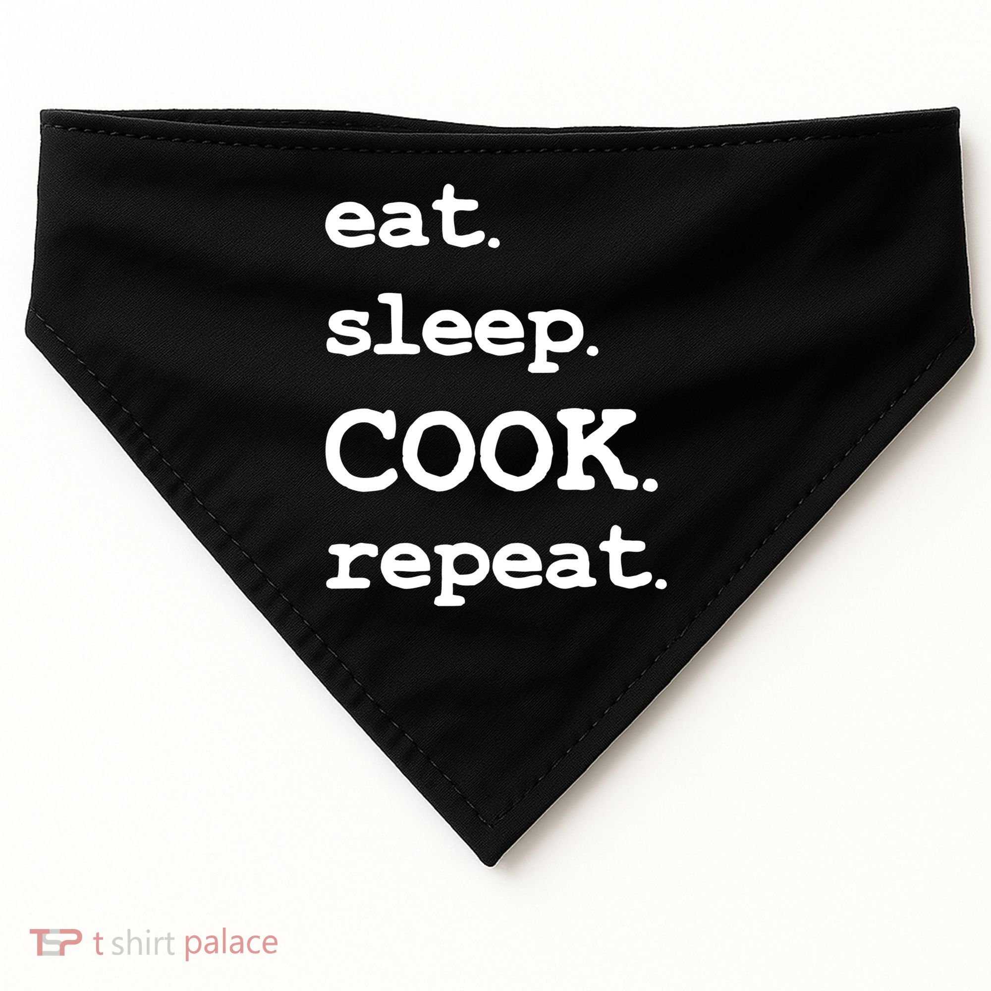Cook Chef Cooking Culinary Gift USA-Made Doggie Bandana