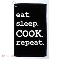 Cook Chef Cooking Culinary Gift Golf Towel thumb 0