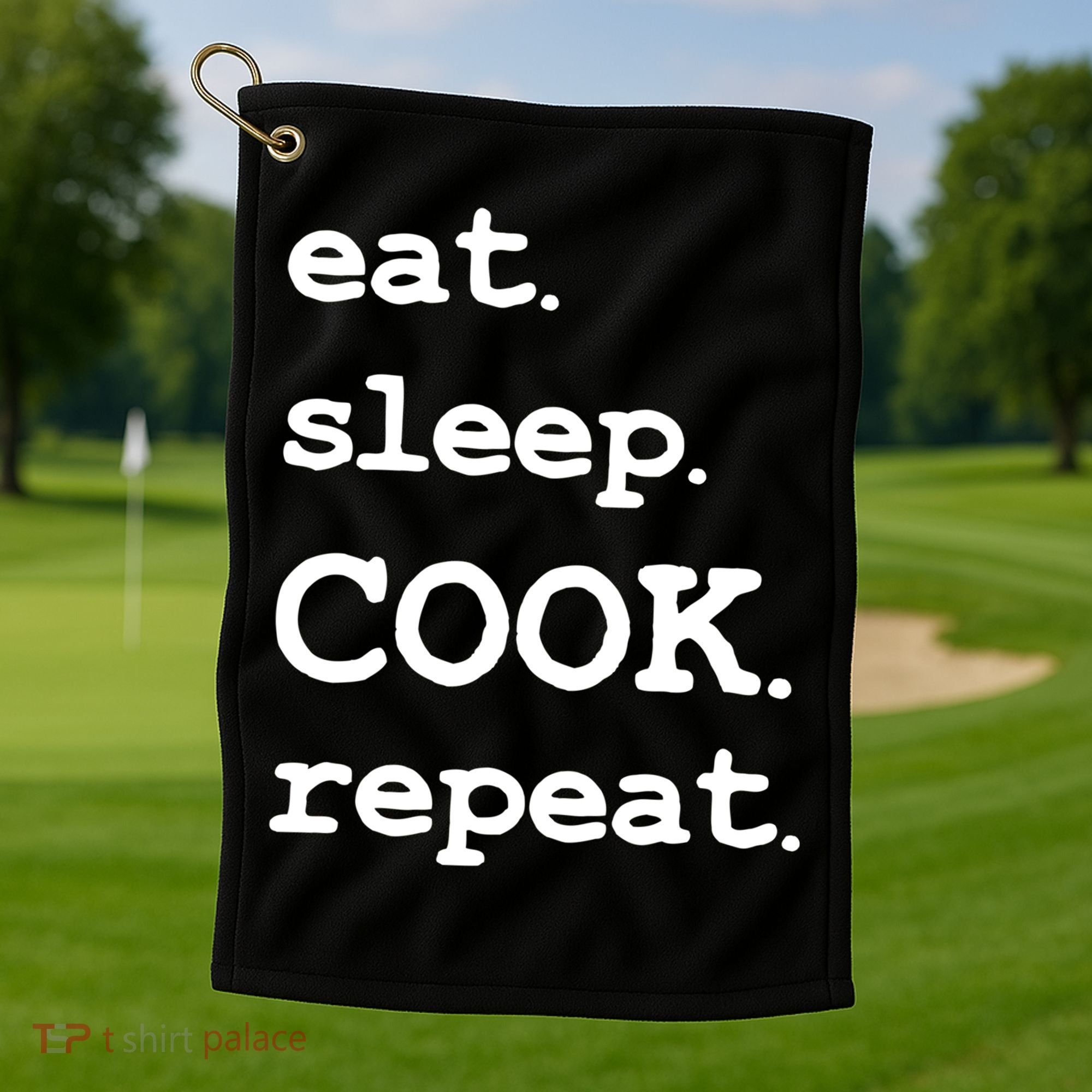 Cook Chef Cooking Culinary Gift Golf Towel