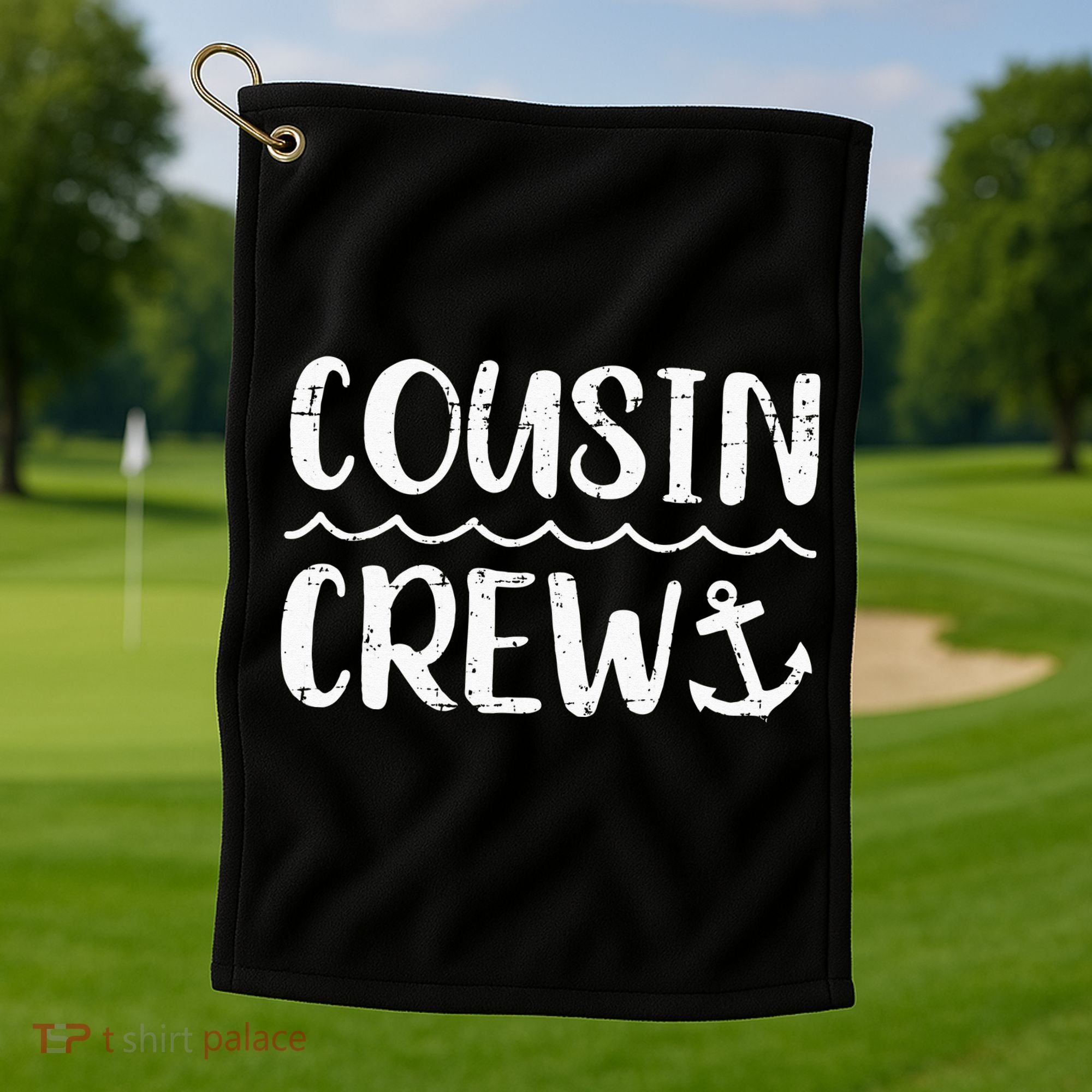 Cousin crew cruise summer vacation Golf Towel