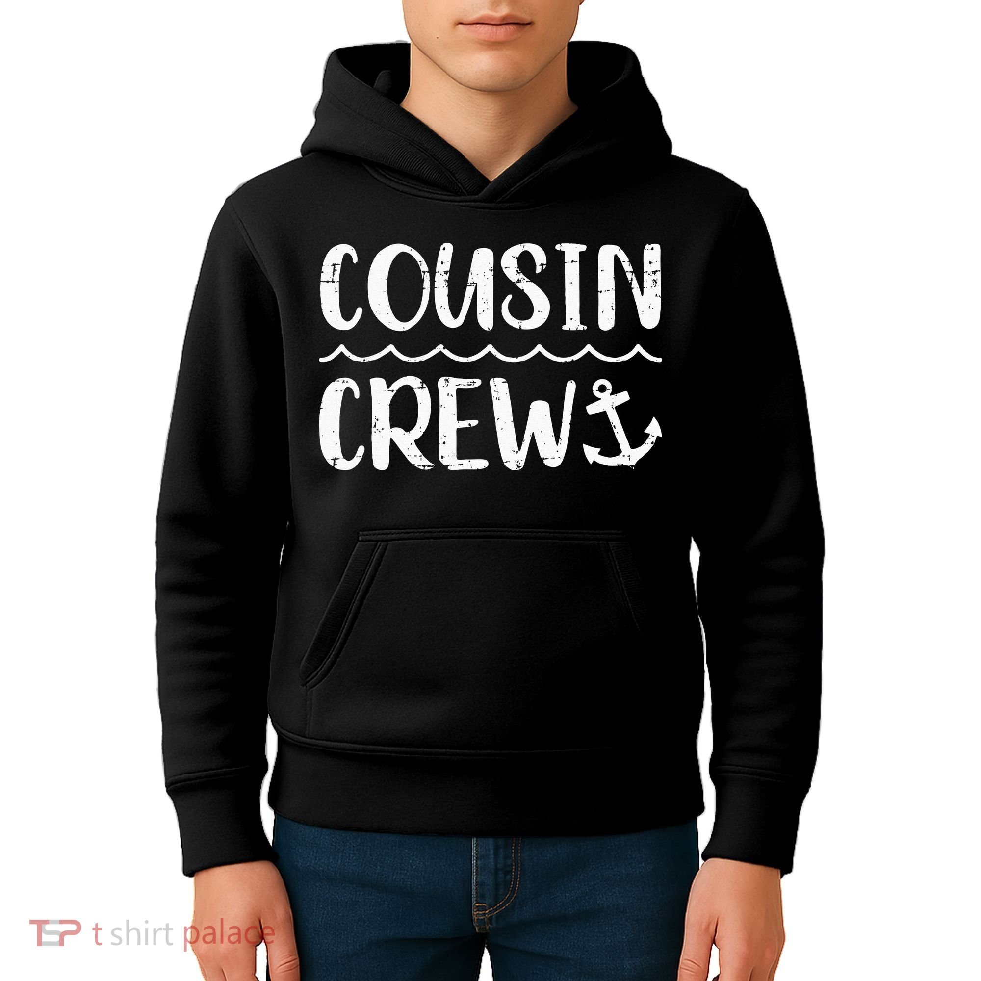 Cousin crew cruise summer vacation Kids Hoodie