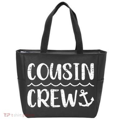 Cousin crew cruise summer vacation Tote Bag